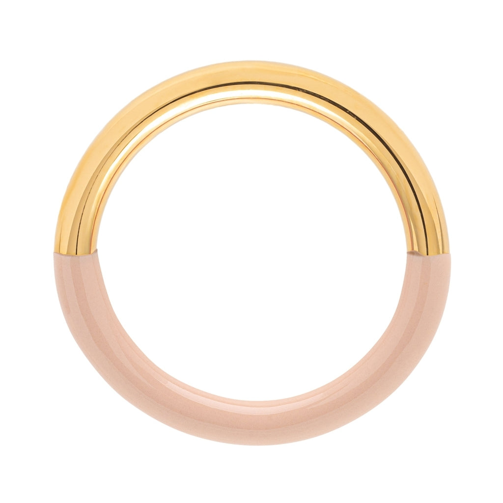 LULU Copenhagen Double Color Ring plaqué or Rings Dusty Peach