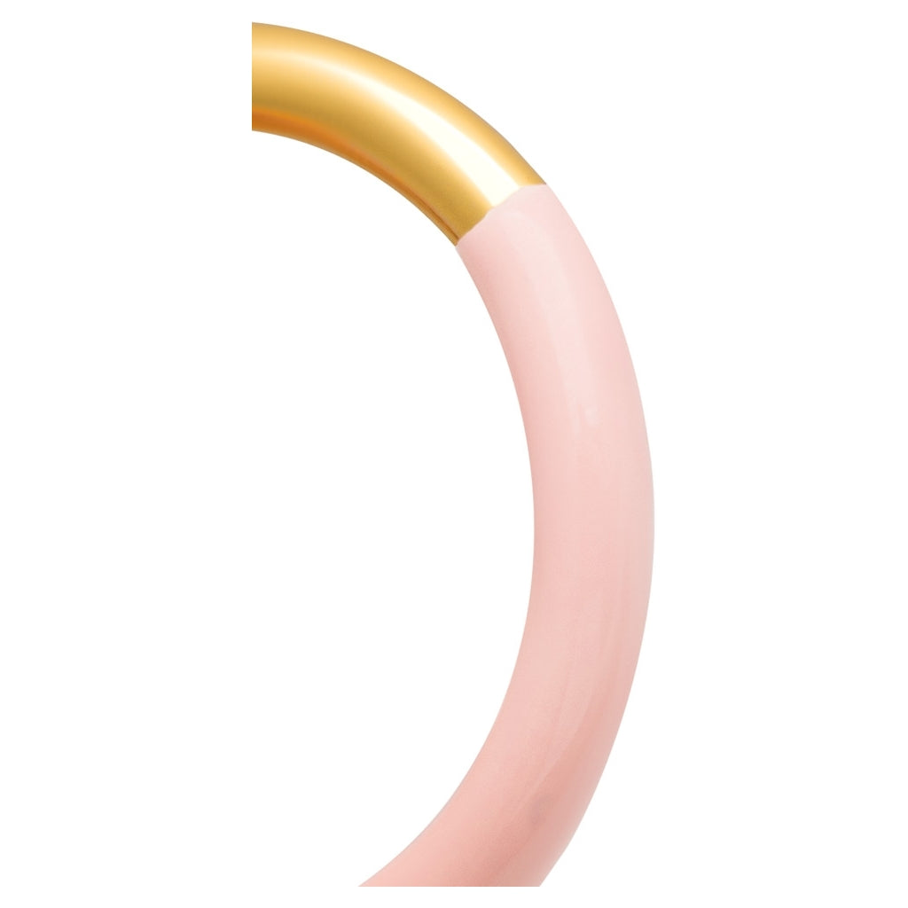 LULU Copenhagen Double Color Ring plaqué or Rings Gold/Silk Light Pink