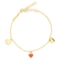 Endless Love Bracelet - Plaque or - Passion Red