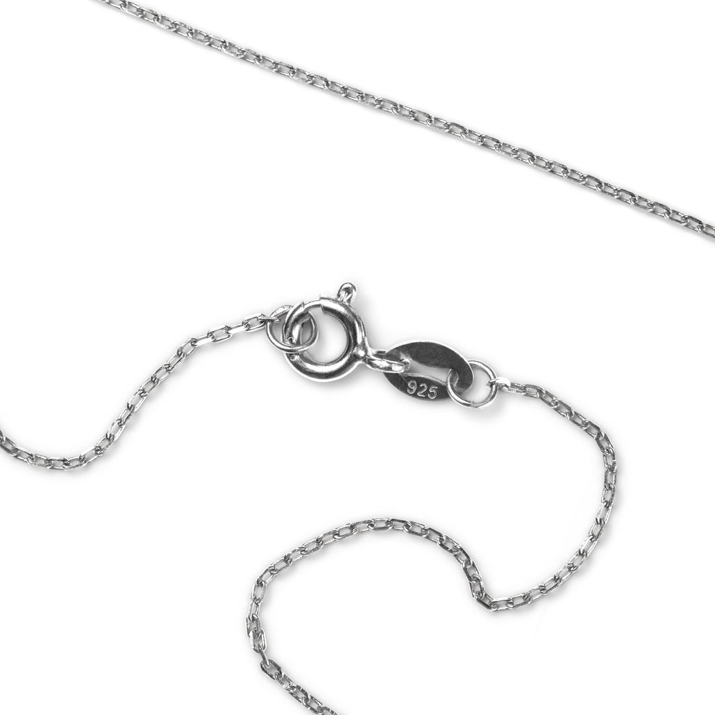 LULU Copenhagen Facet Collier court Necklaces Silver