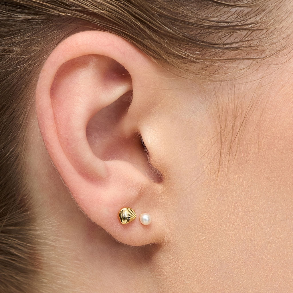 LULU Copenhagen Family Sea boucle d'oreille paires Earrings, pairs Gold Plated