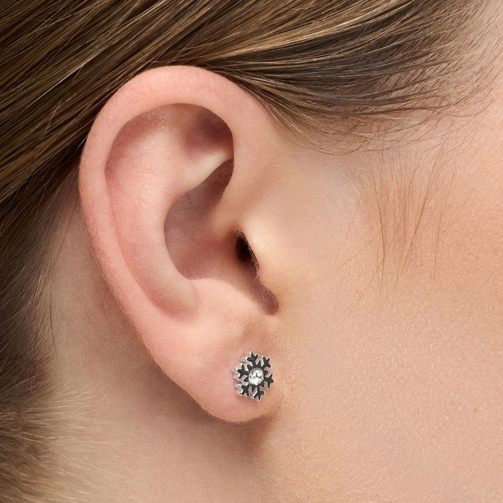 LULU Copenhagen Flake boucle d'oreille 1 pcs Ear stud, 1 pcs Silver Plated