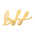 For My Bff boucle d'oreille 1 pièce - Gold Plated
