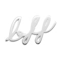 For My Bff boucle d'oreille 1 pièce - Silver