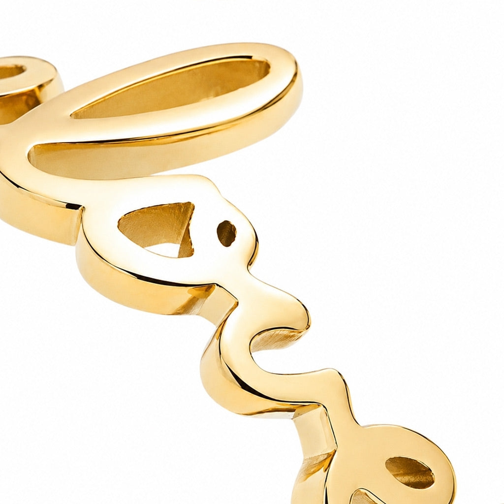 LULU Copenhagen For My Love Anneau Rings Gold Plated