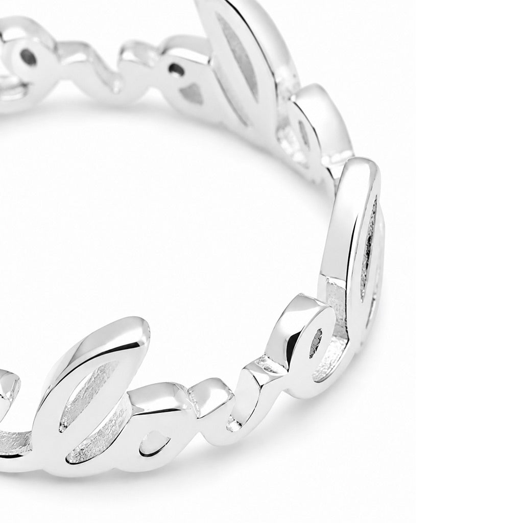LULU Copenhagen For My Love Anneau Rings Silver