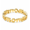For My Mom Anneau - Gold Plated
