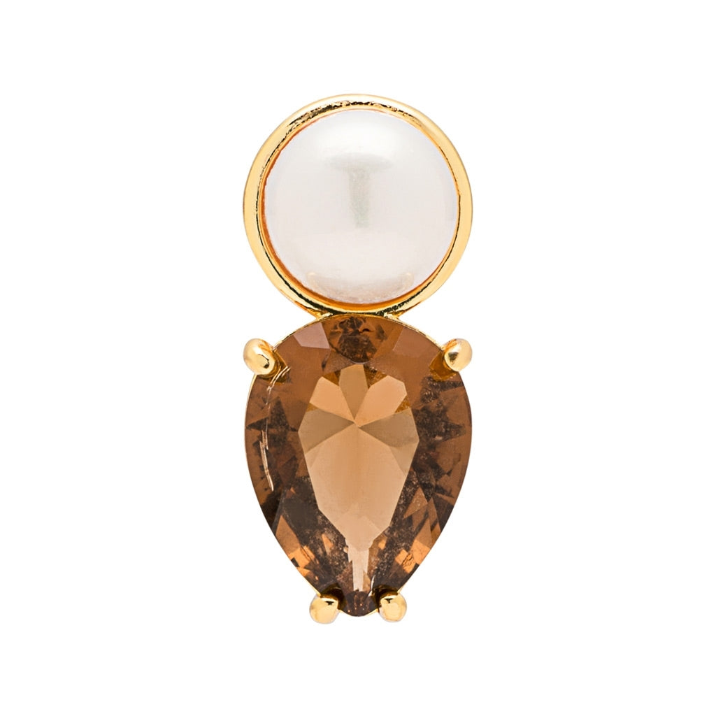 LULU Copenhagen Gala The Drop boucle d'oreille 1 pièce Ear stud, 1 pcs Gold Plated
