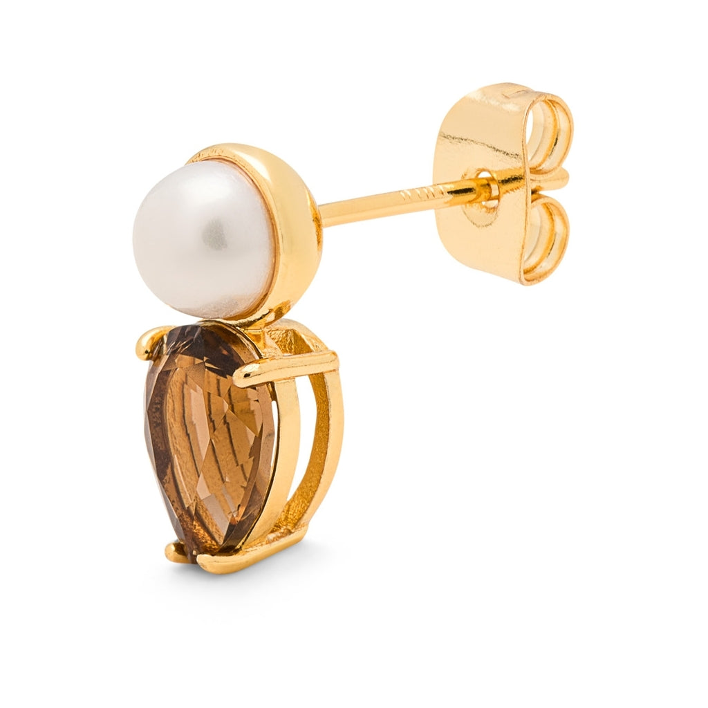 LULU Copenhagen Gala The Drop boucle d'oreille 1 pièce Ear stud, 1 pcs Gold Plated