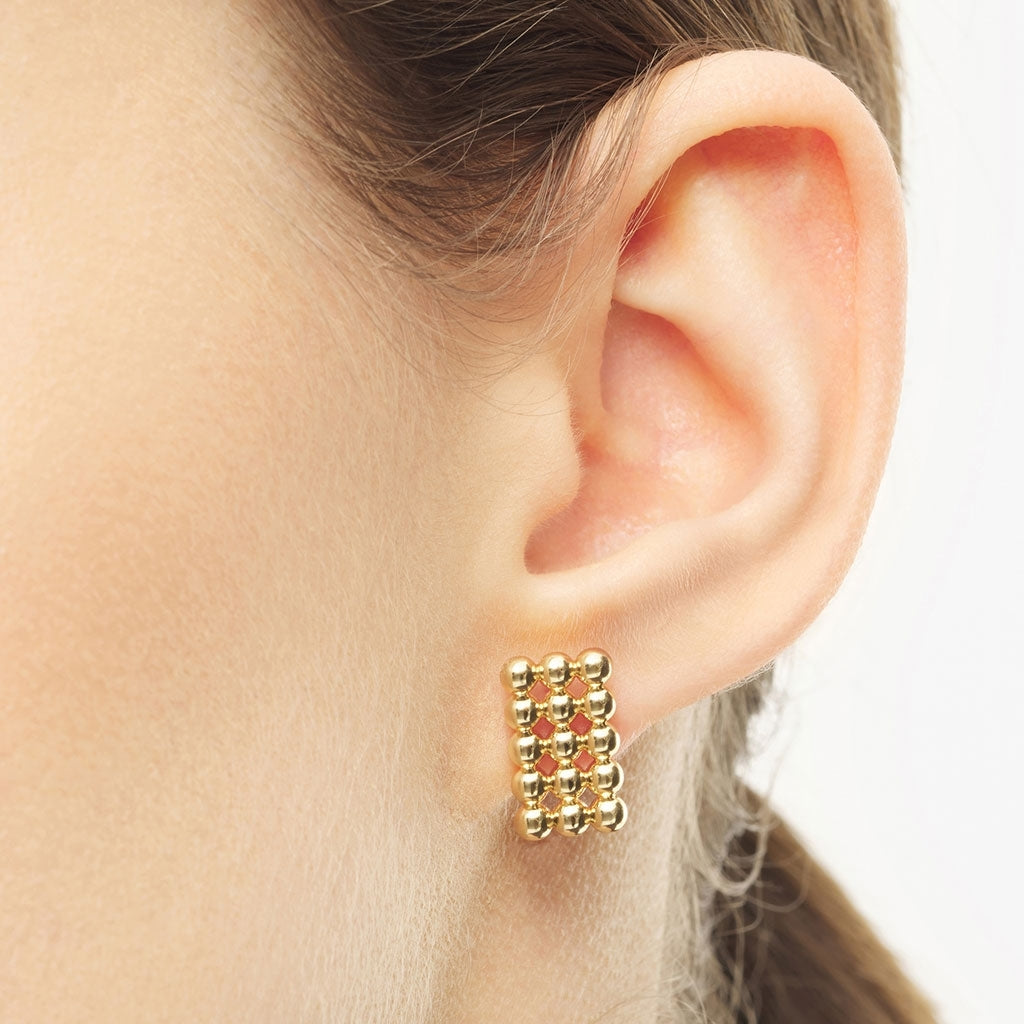 LULU Copenhagen Glamour d'oreille 1 pièce Ear stud, 1 pcs Gold Plated