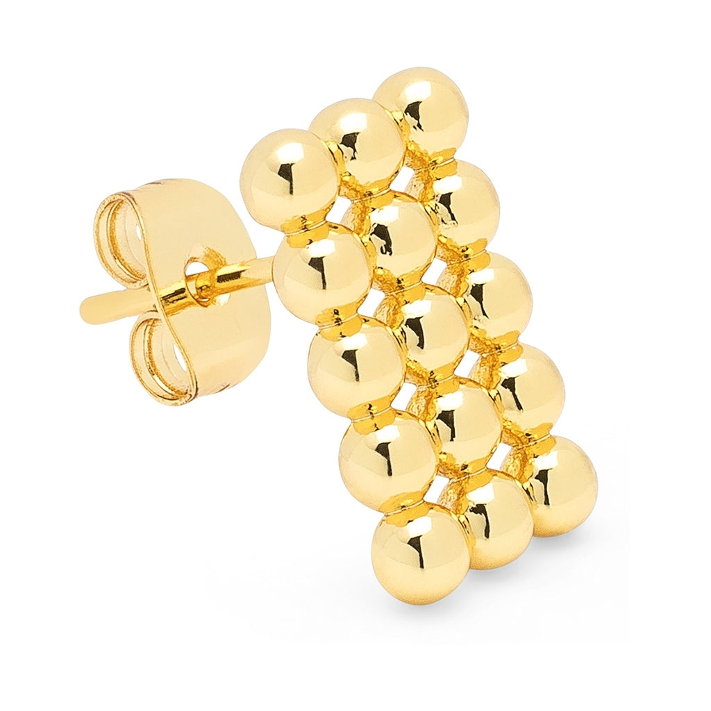 LULU Copenhagen Glamour d'oreille 1 pièce Ear stud, 1 pcs Gold Plated