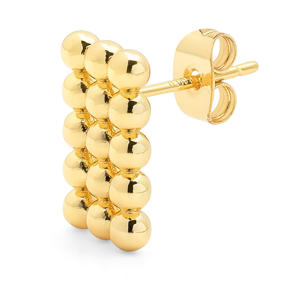 LULU Copenhagen Glamour d'oreille 1 pièce Ear stud, 1 pcs Gold Plated
