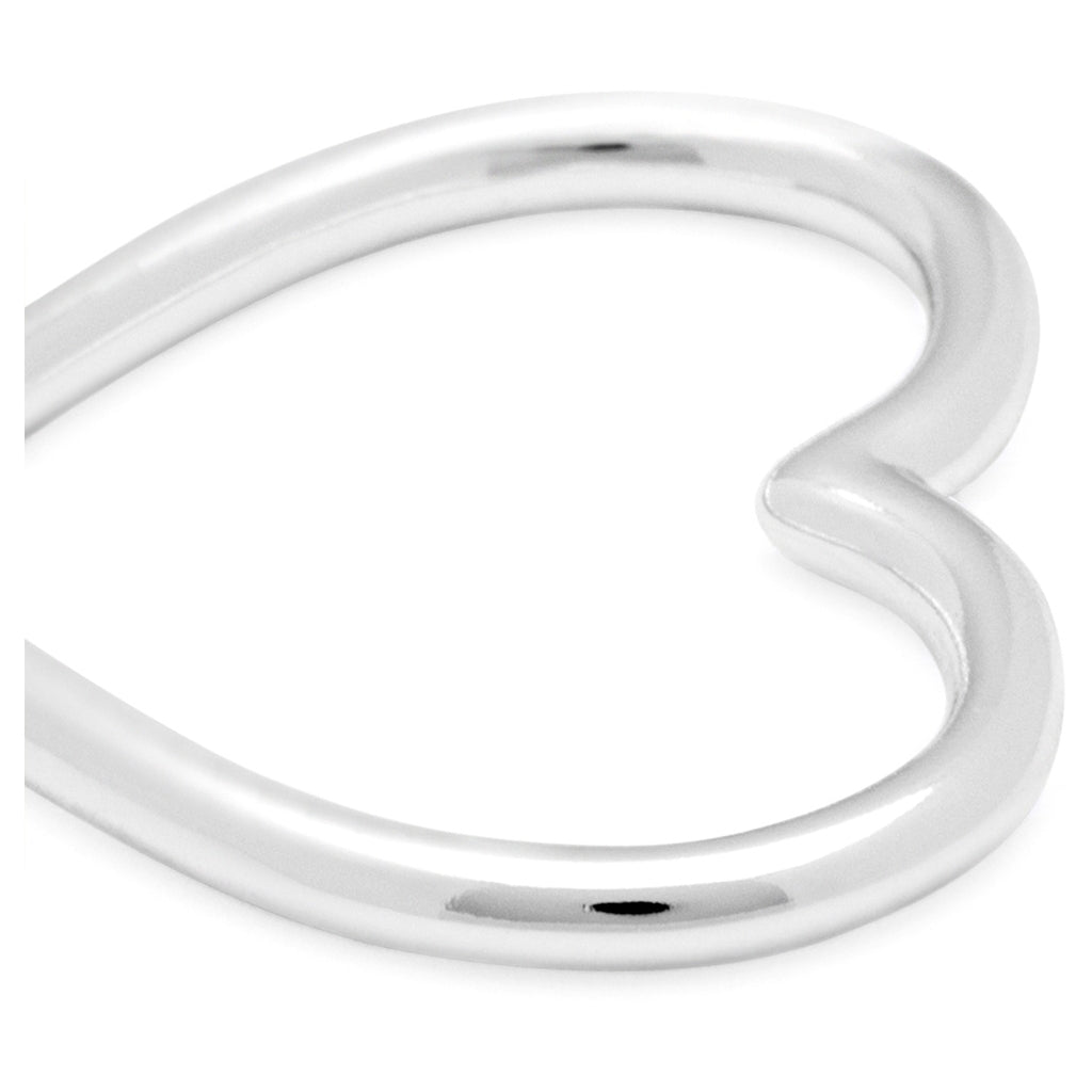 LULU Copenhagen Heart Ring plaqué argent Rings Silver Plated