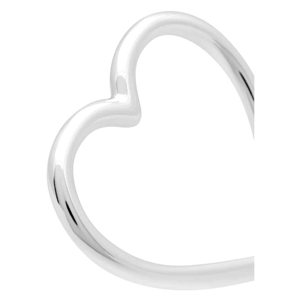 LULU Copenhagen Heart Ring plaqué argent Rings Silver Plated