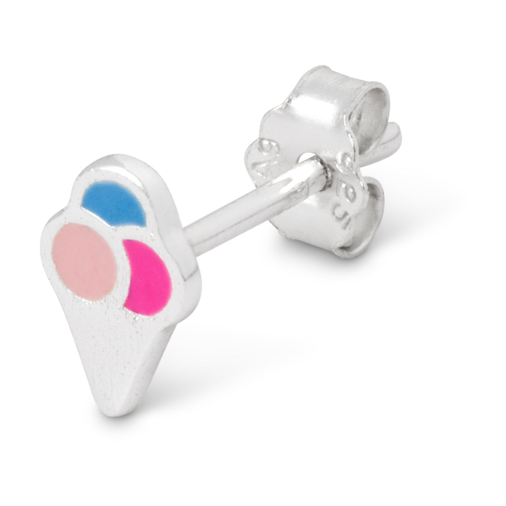 LULU Copenhagen Ice cone boucle d'oreille 1 pièce Ear stud, 1 pcs Silver Plated