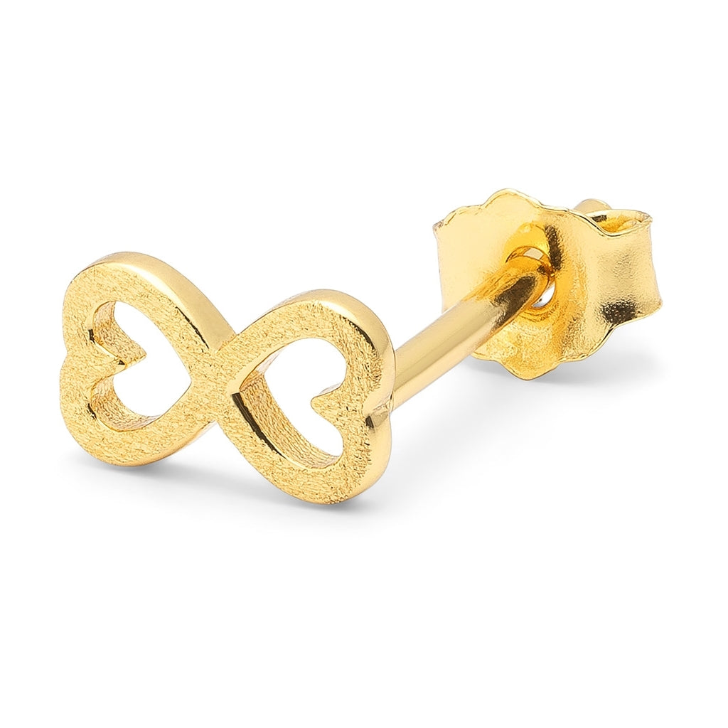 LULU Copenhagen Infinite Love 1 pièce Ear stud, 1 pcs Gold Plated