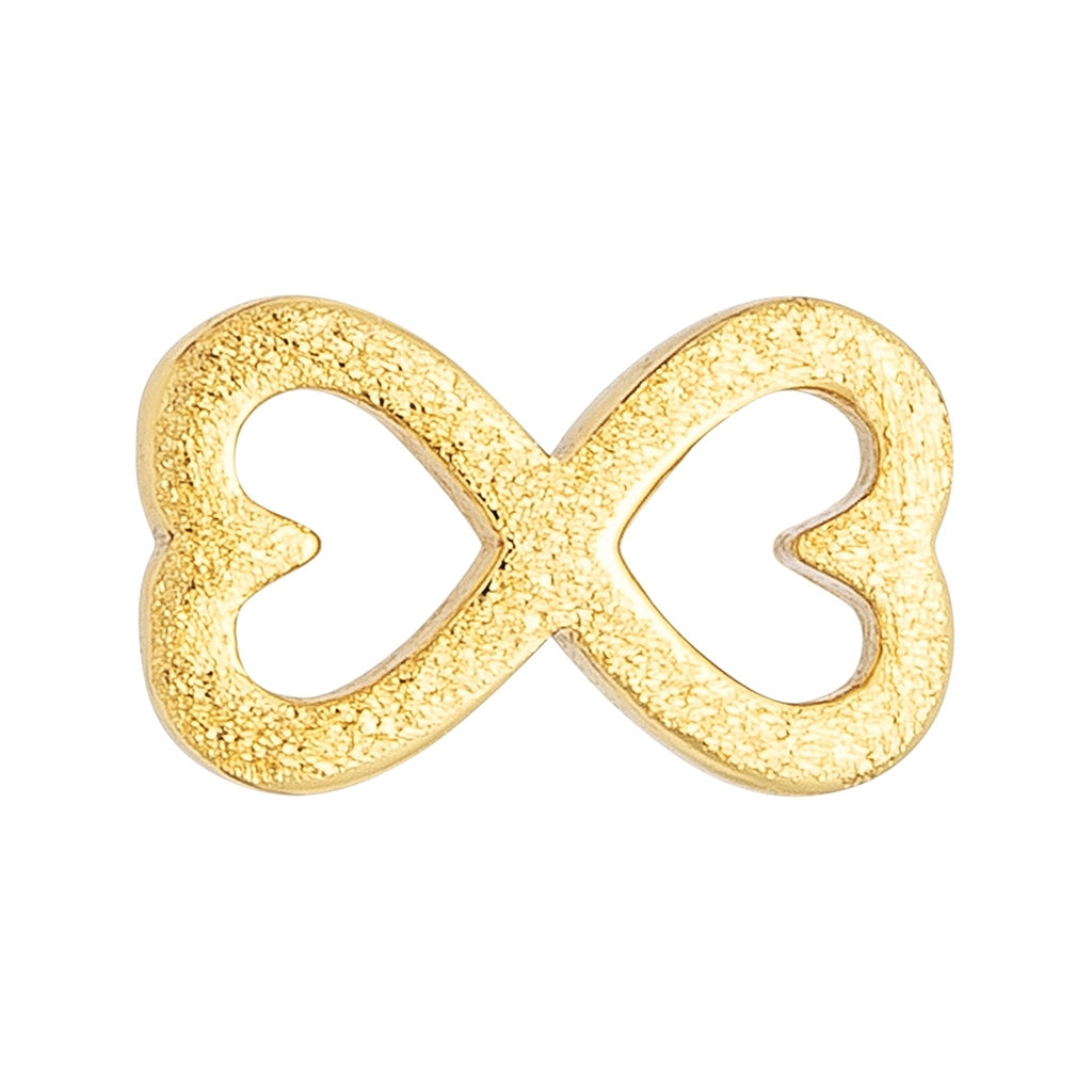 LULU Copenhagen Infinite Love 1 pièce Ear stud, 1 pcs Gold Plated