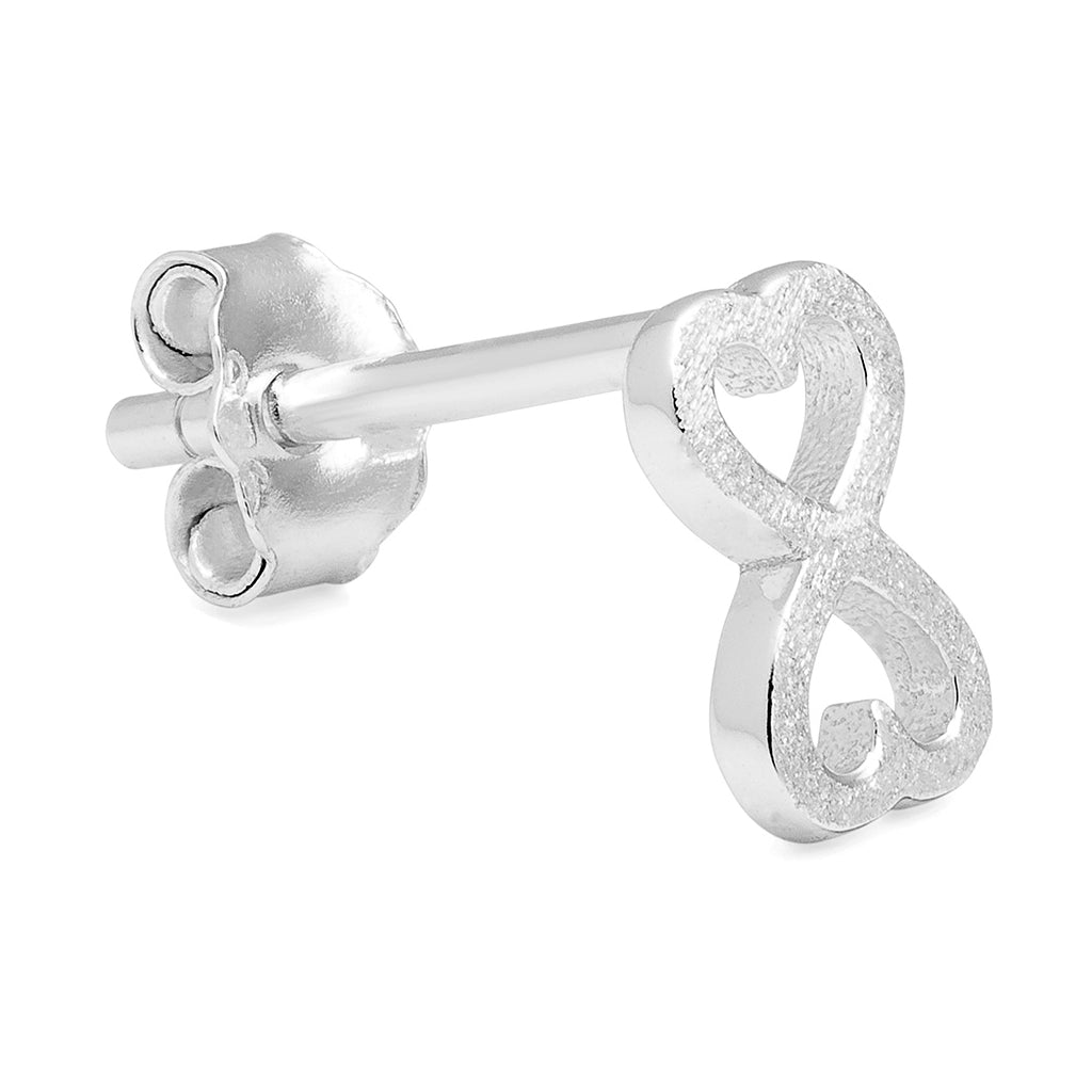 LULU Copenhagen Infinite Love 1 pièce Ear stud, 1 pcs Silver