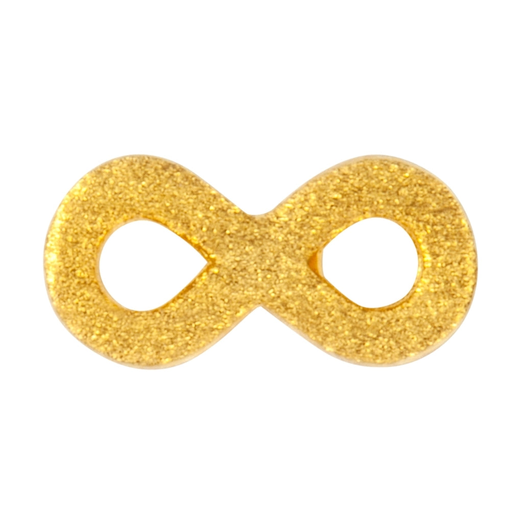 LULU Copenhagen Infinity boucle d'oreille 1 pièce Ear stud, 1 pcs Gold Plated
