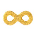 Infinity boucle d'oreille 1 pièce - Gold Plated
