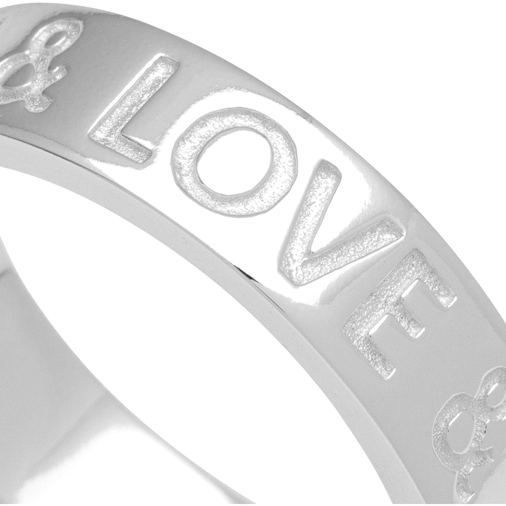 LULU Copenhagen Love & Cake Anneau - Plaqué Rings Silver