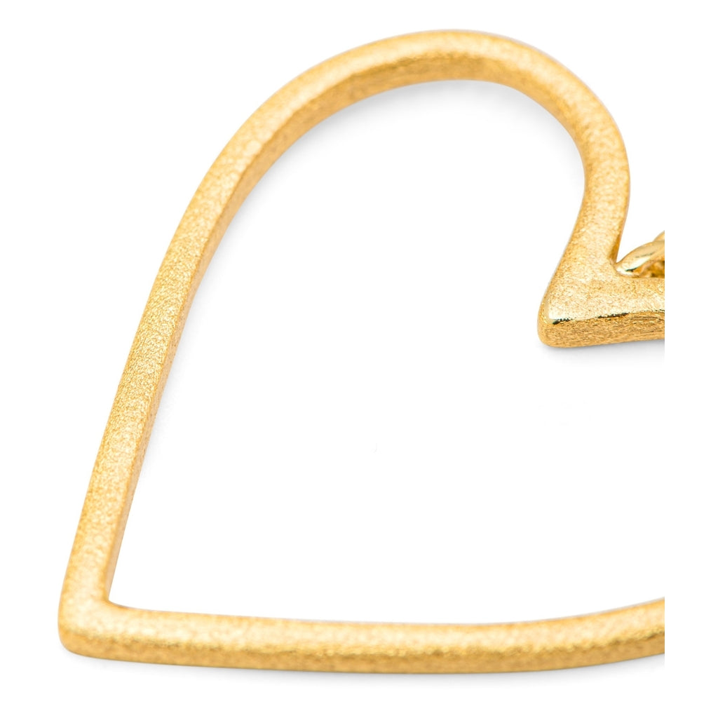 LULU Copenhagen Love Free boucle d'oreille 1 pièce Ear stud, 1 pcs Gold Plated