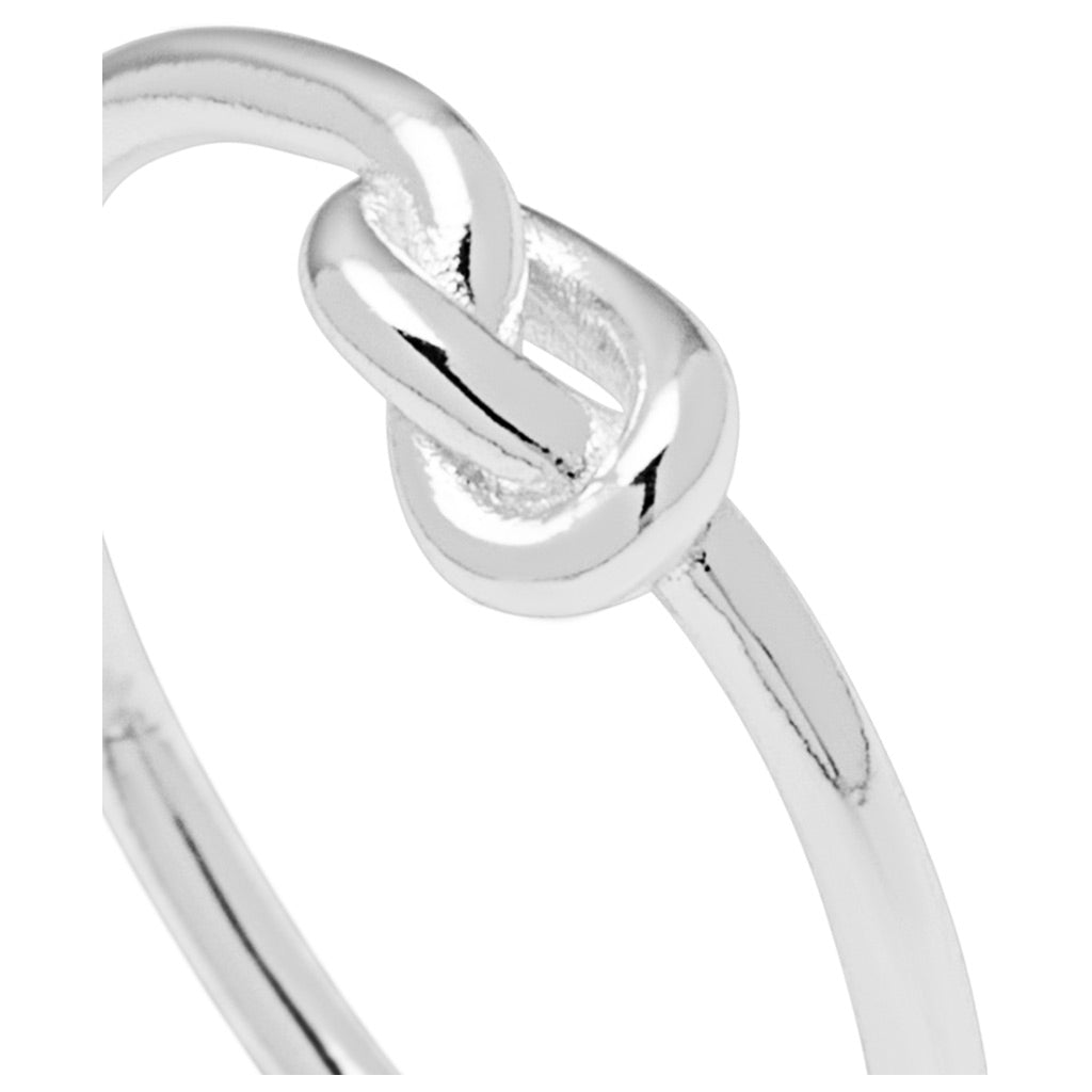 LULU Copenhagen Love Knot Ring argent Rings Silver