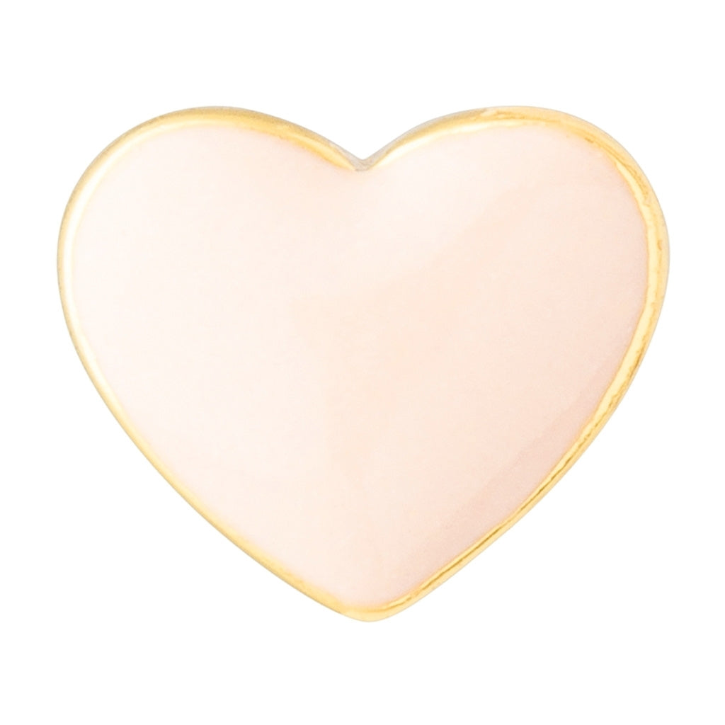 LULU Copenhagen Love U Boucle d'oreille 1 pièce Ear stud, 1 pcs Dusty Peach