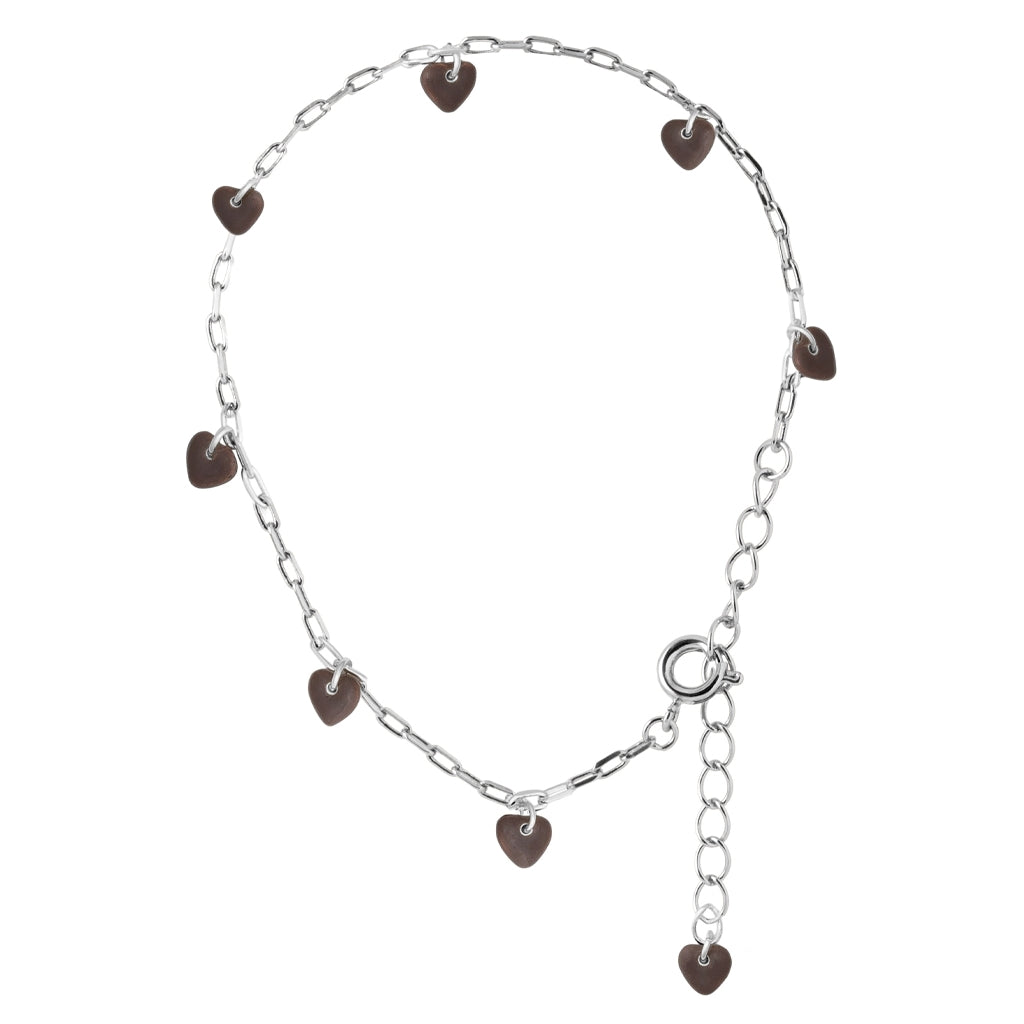 LULU Copenhagen Love U Bracelet plaqué argent Bracelets Cocoa Powder