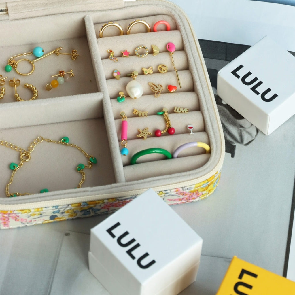 LULU Copenhagen Love U Bracelet plaqué argent Bracelets Passion Red