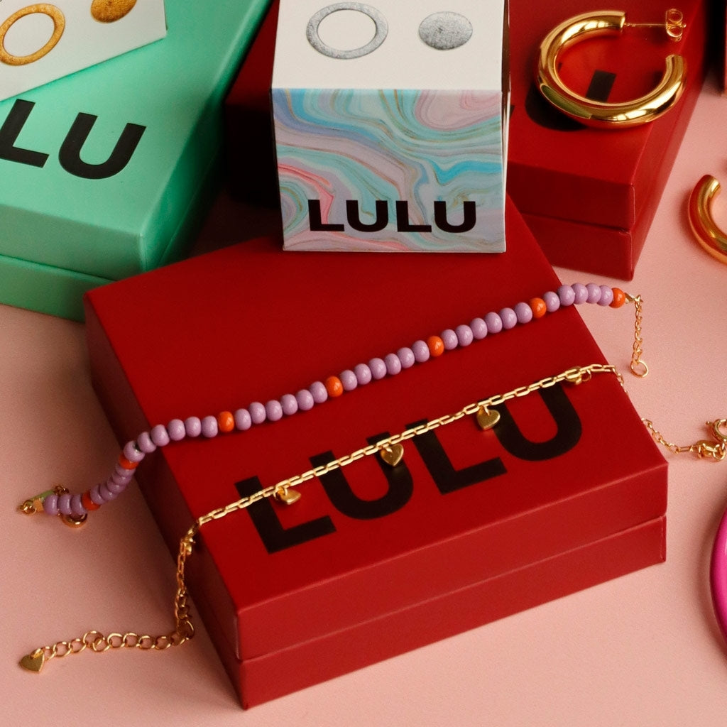 LULU Copenhagen Love U Bracelet plaqué or Bracelets Gold Plated
