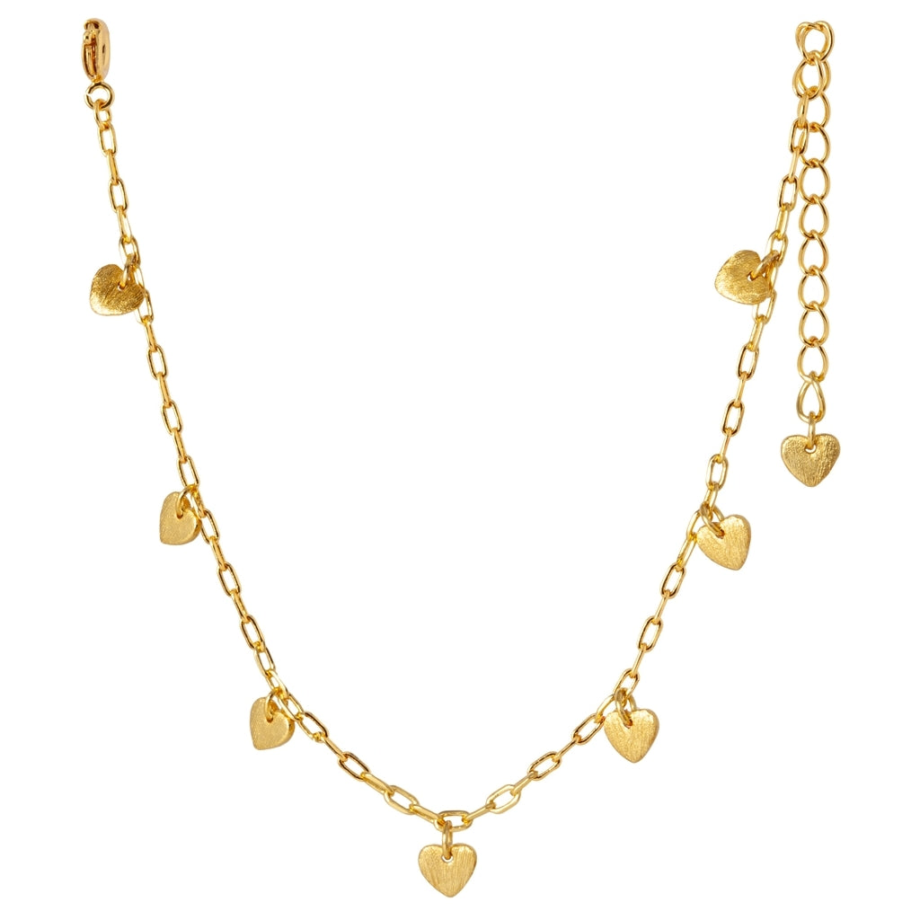 LULU Copenhagen Love U Bracelet plaqué or Bracelets Gold Plated