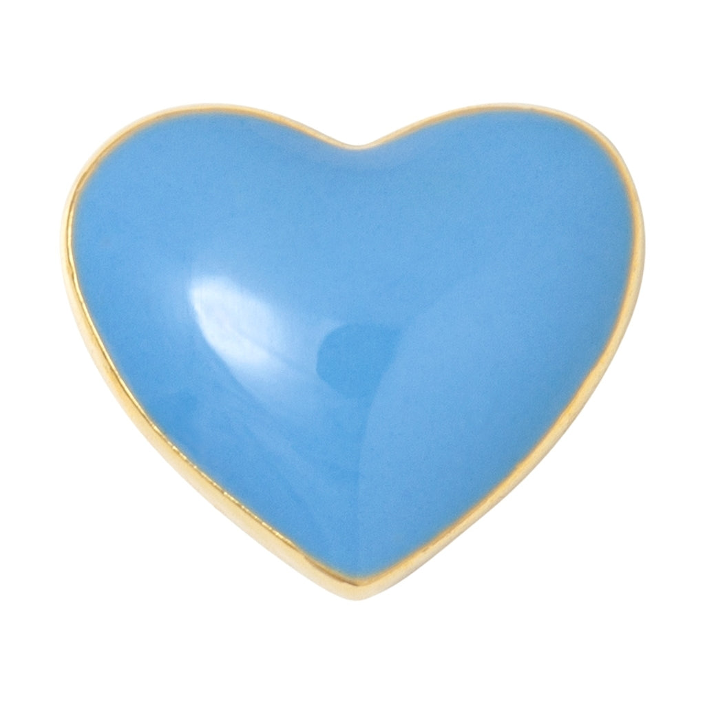 LULU Copenhagen Love U boucle d'oreille 1 pièce Ear stud, 1 pcs Light Blue