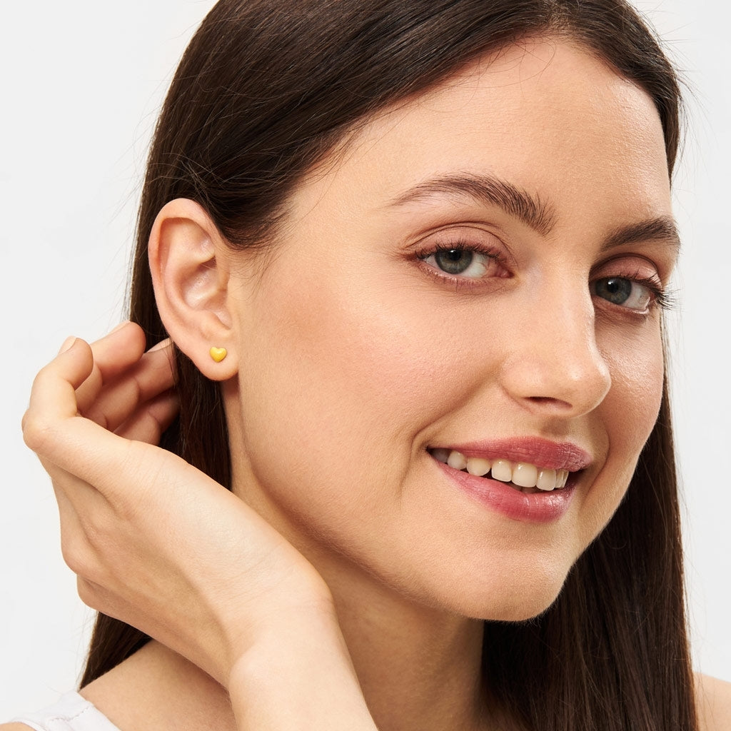LULU Copenhagen Love U boucle d'oreille 1 pièce Ear stud, 1 pcs Sunflower