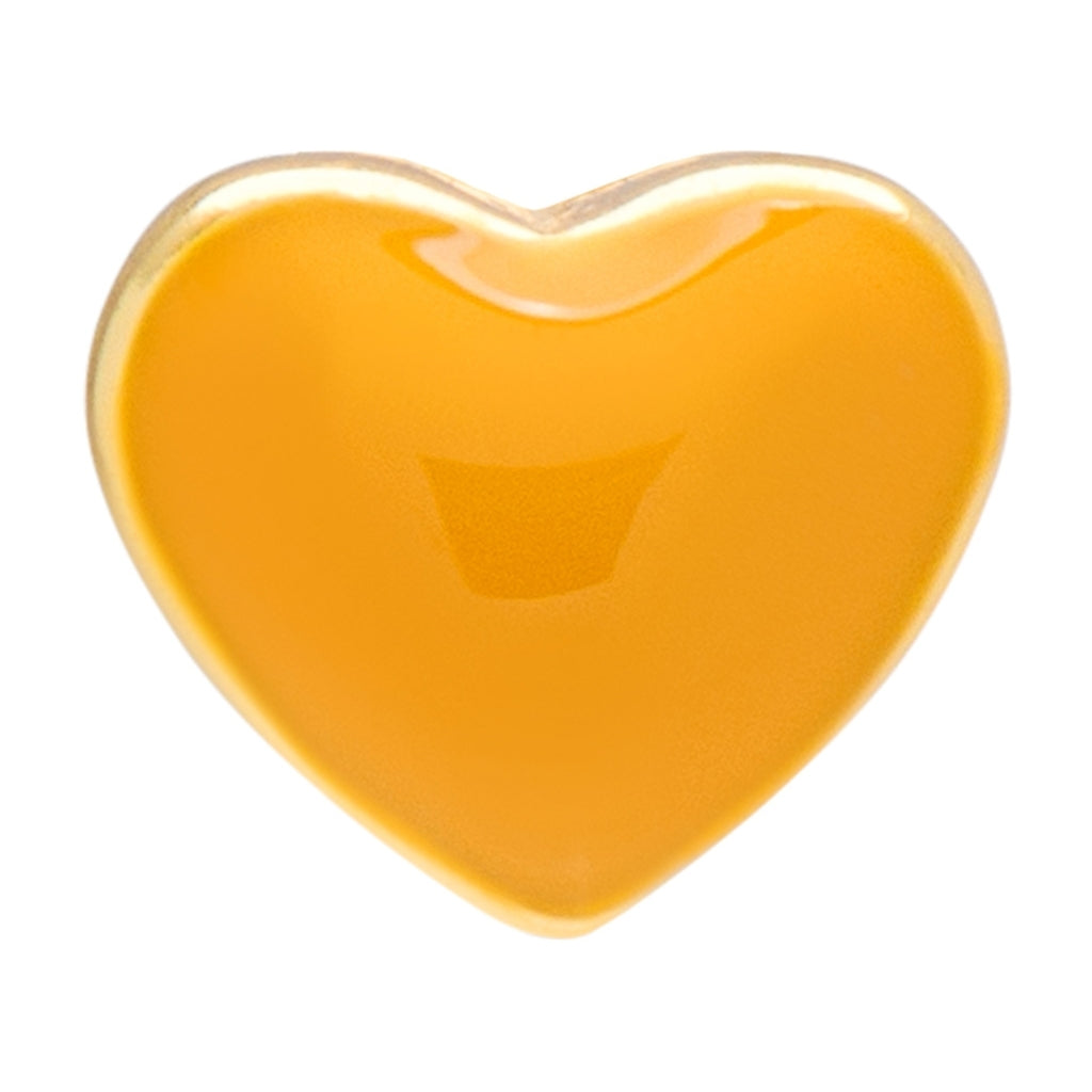 LULU Copenhagen Love U boucle d'oreille 1 pièce Ear stud, 1 pcs Sunflower