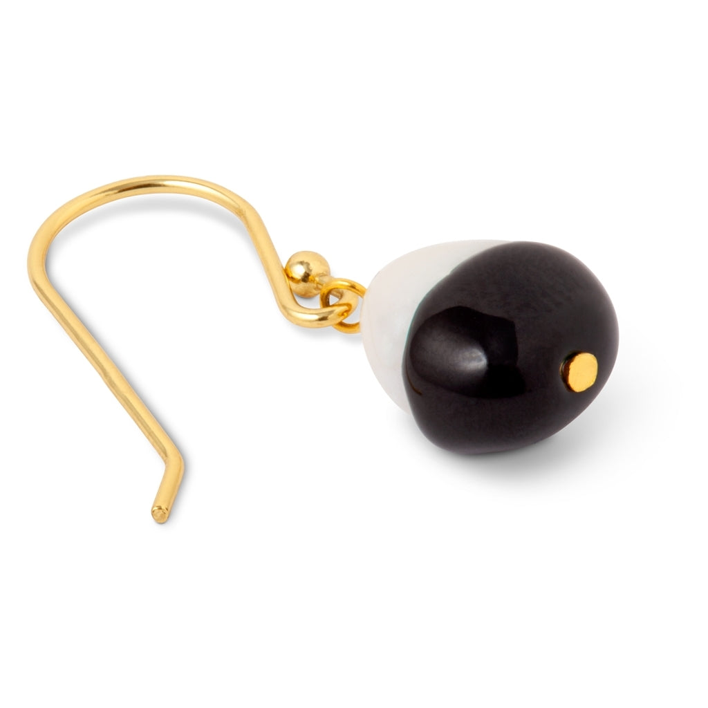 LULU Copenhagen LULU Baroque boucle d'oreille 1 pièce Ear stud, 1 pcs Black