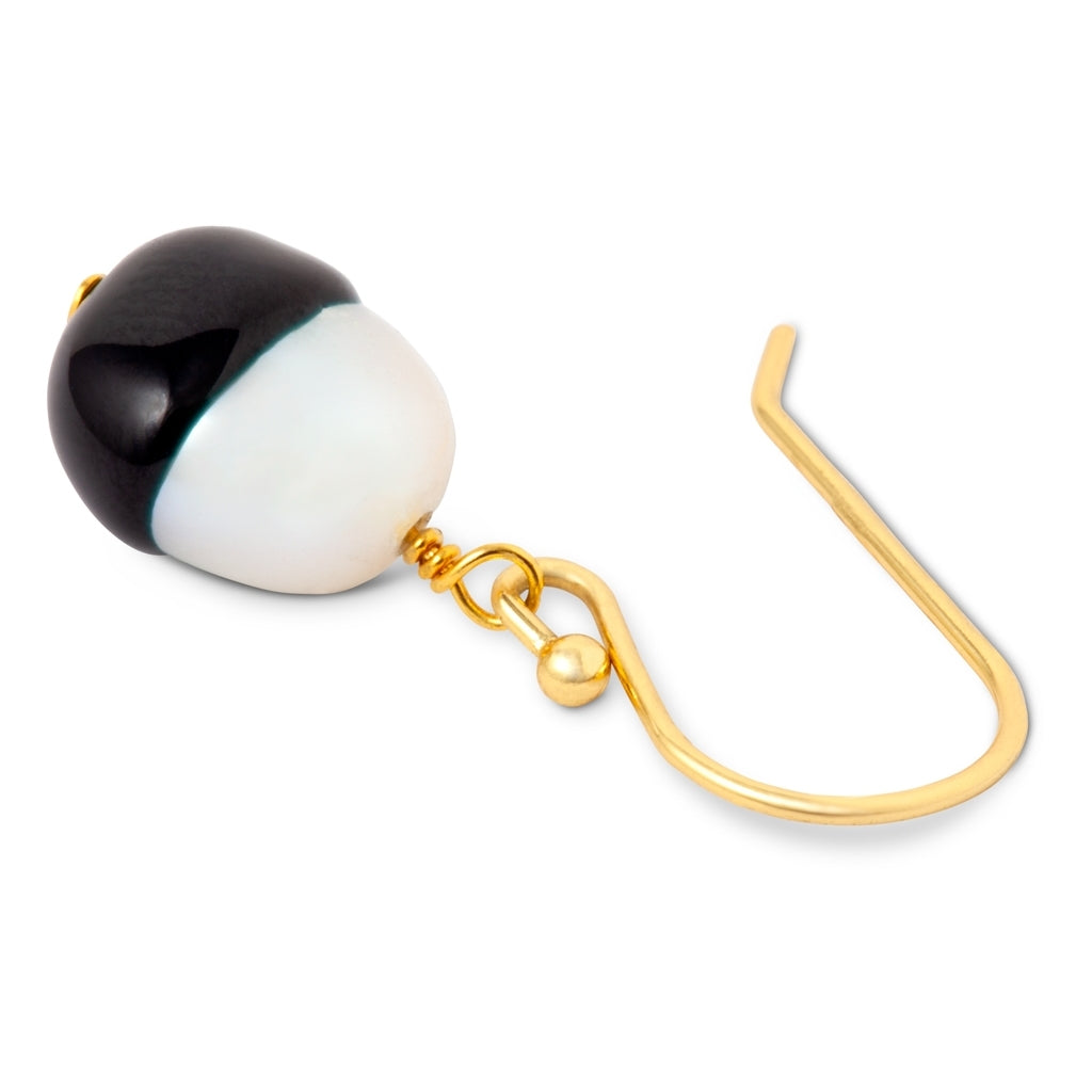 LULU Copenhagen LULU Baroque boucle d'oreille 1 pièce Ear stud, 1 pcs Black