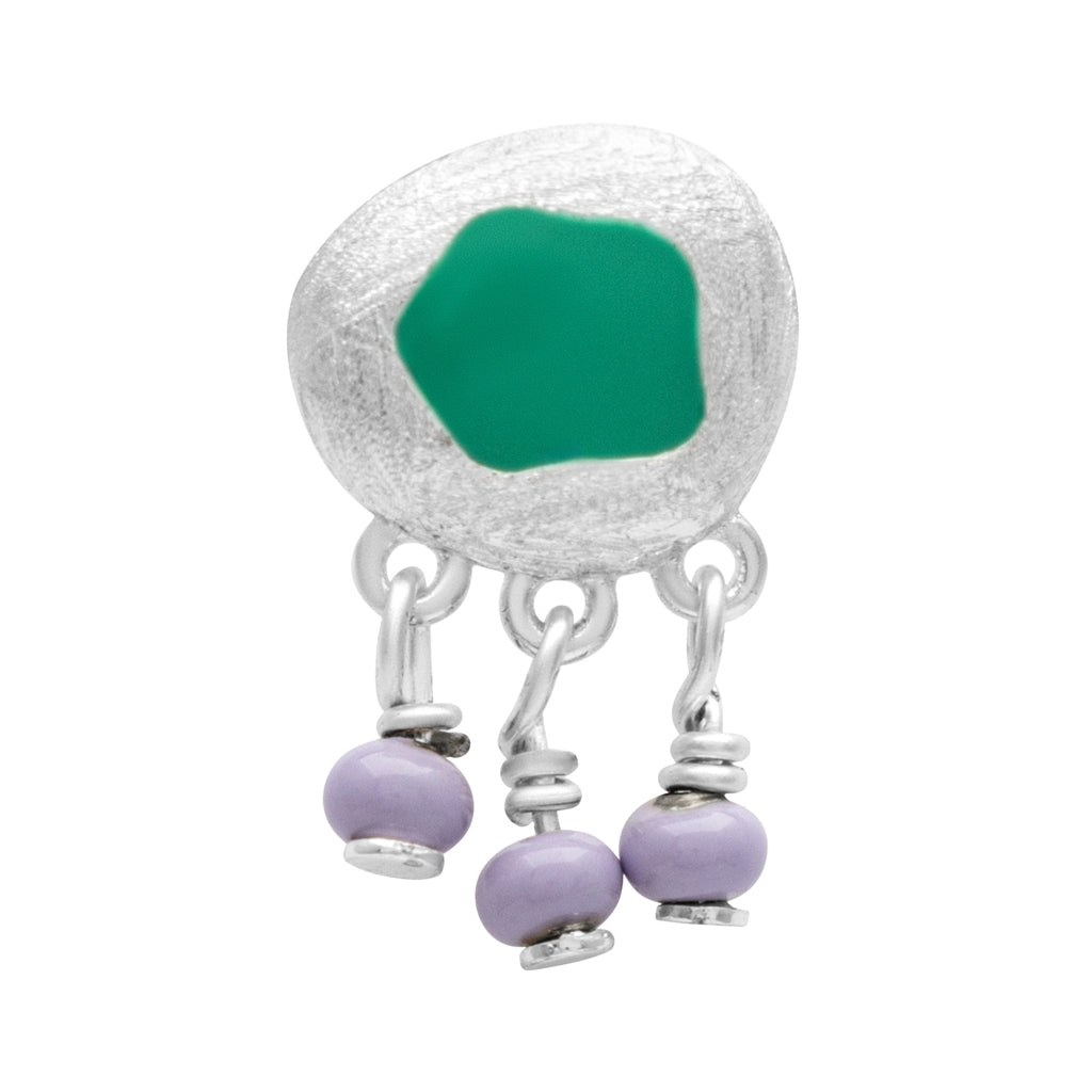 LULU Copenhagen Magic Stone Charms boucle d'oreille 1 pièce Ear stud, 1 pcs Silver Plated