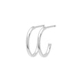 Non Hoops Small paire brillant - Silver Plated