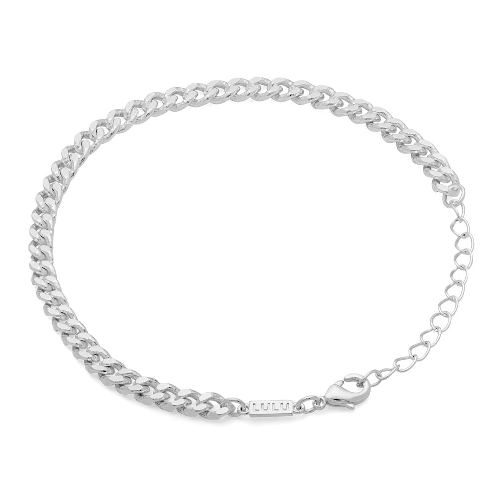 LULU Copenhagen Panzer Bracelet argenté Bracelets Silver Plated