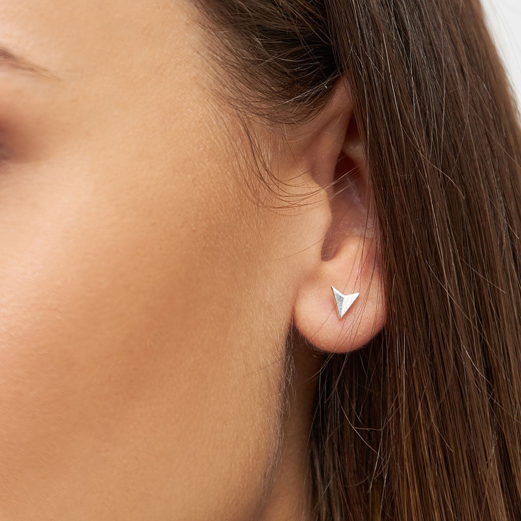 LULU Copenhagen Paper Plane boucle d'oreille 1 pièce Ear stud, 1 pcs Silver