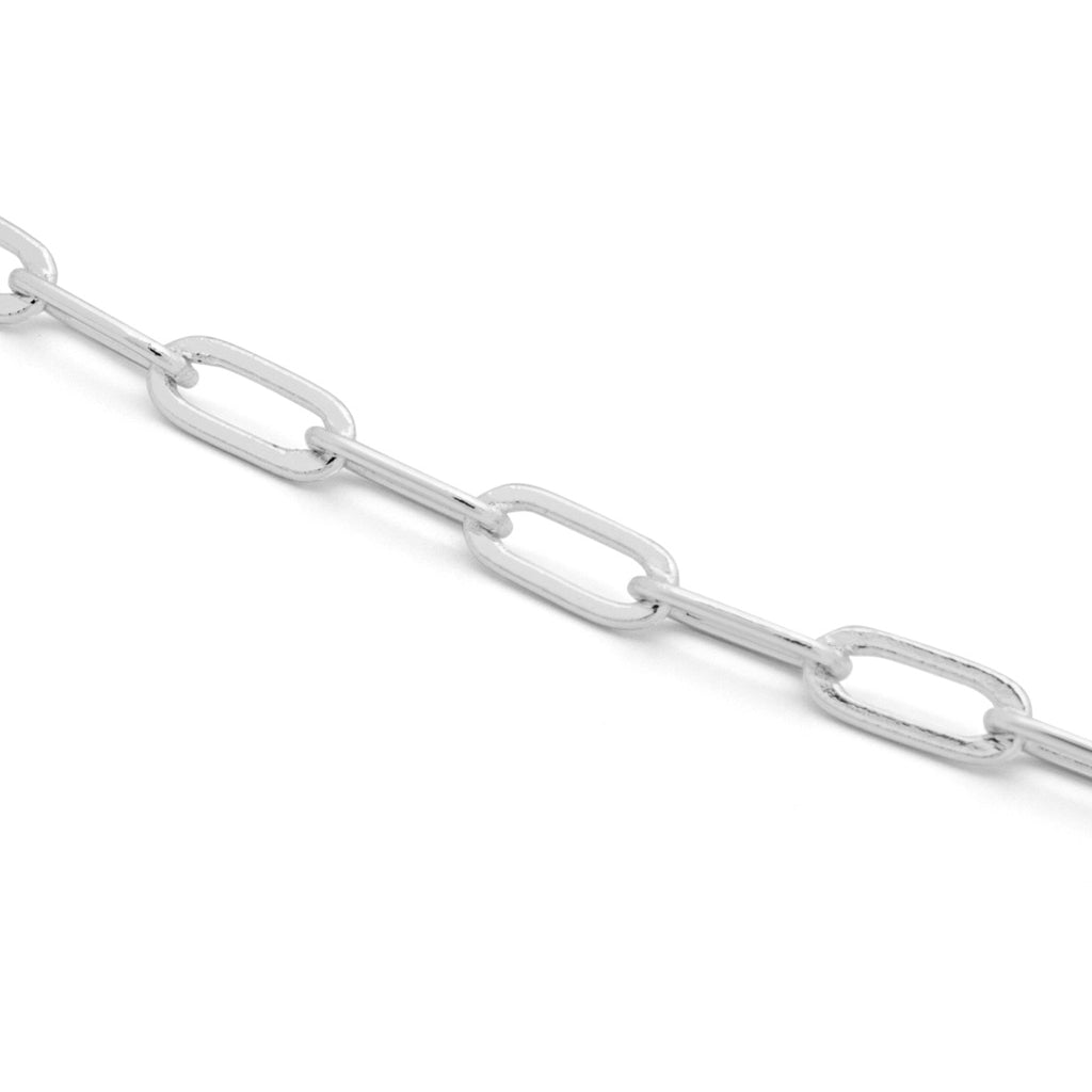 LULU Copenhagen Paperclip Collier argenté Necklaces Silver Plated