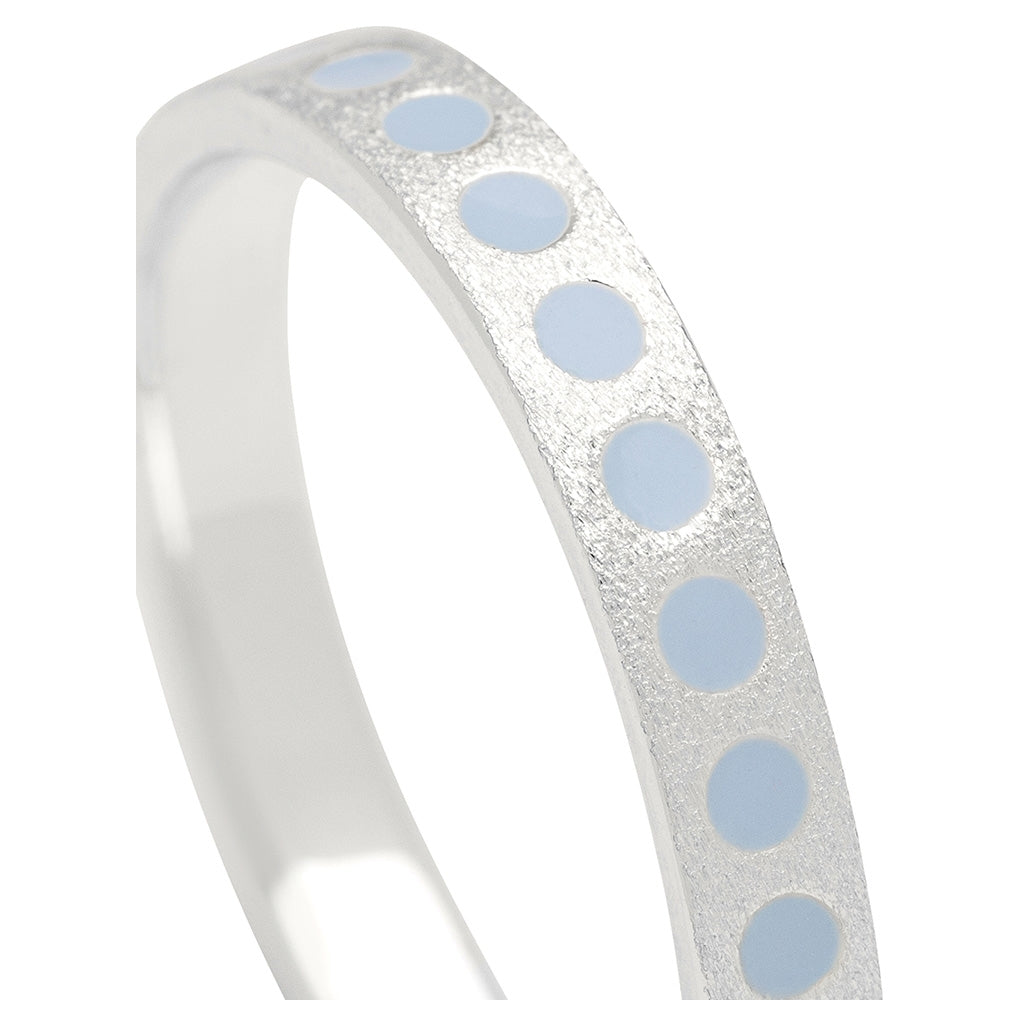 LULU Copenhagen Pattern Ring argent Rings Skyride Blue