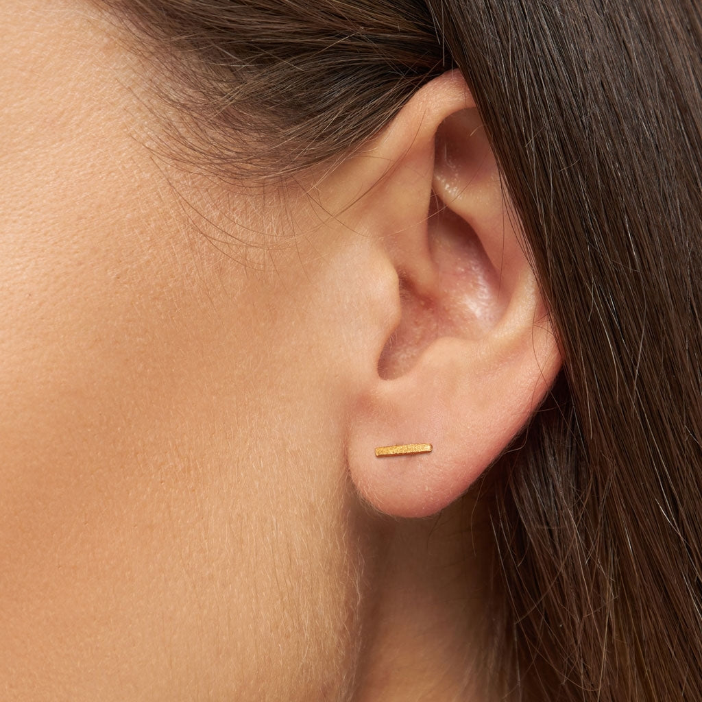LULU Copenhagen Pin boucle d'oreille 1 pièce plaqué or Ear stud, 1 pcs Gold Plated