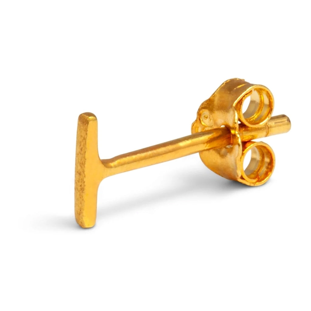 LULU Copenhagen Pin boucle d'oreille 1 pièce plaqué or Ear stud, 1 pcs Gold Plated