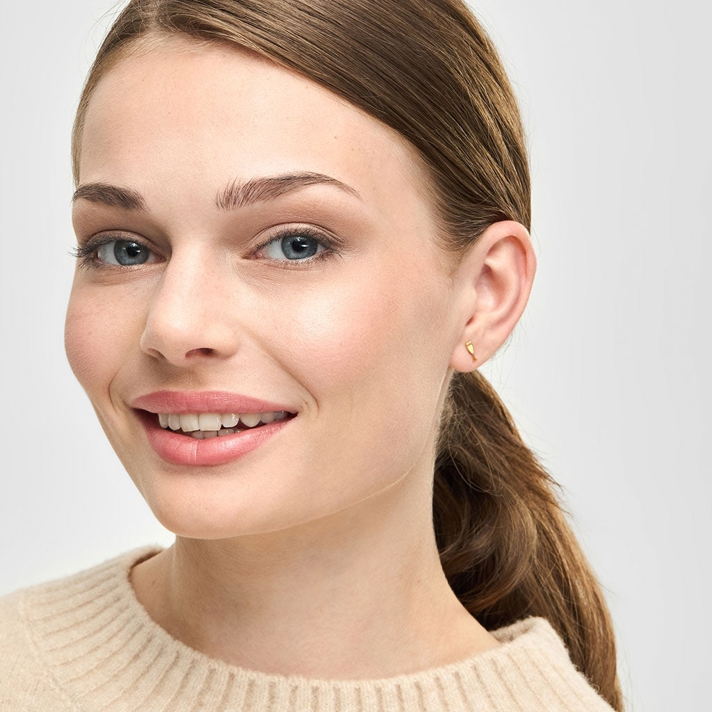 LULU Copenhagen Pop boucle d'oreille 1 pièce Ear stud, 1 pcs Gold Plated