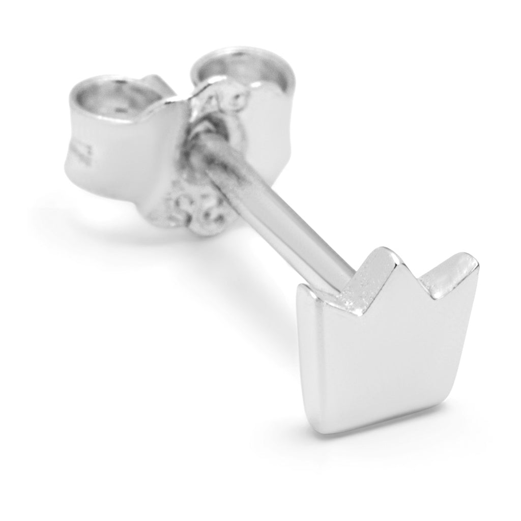 LULU Copenhagen Queen boucle d'oreille 1 pièce Ear stud, 1 pcs Silver