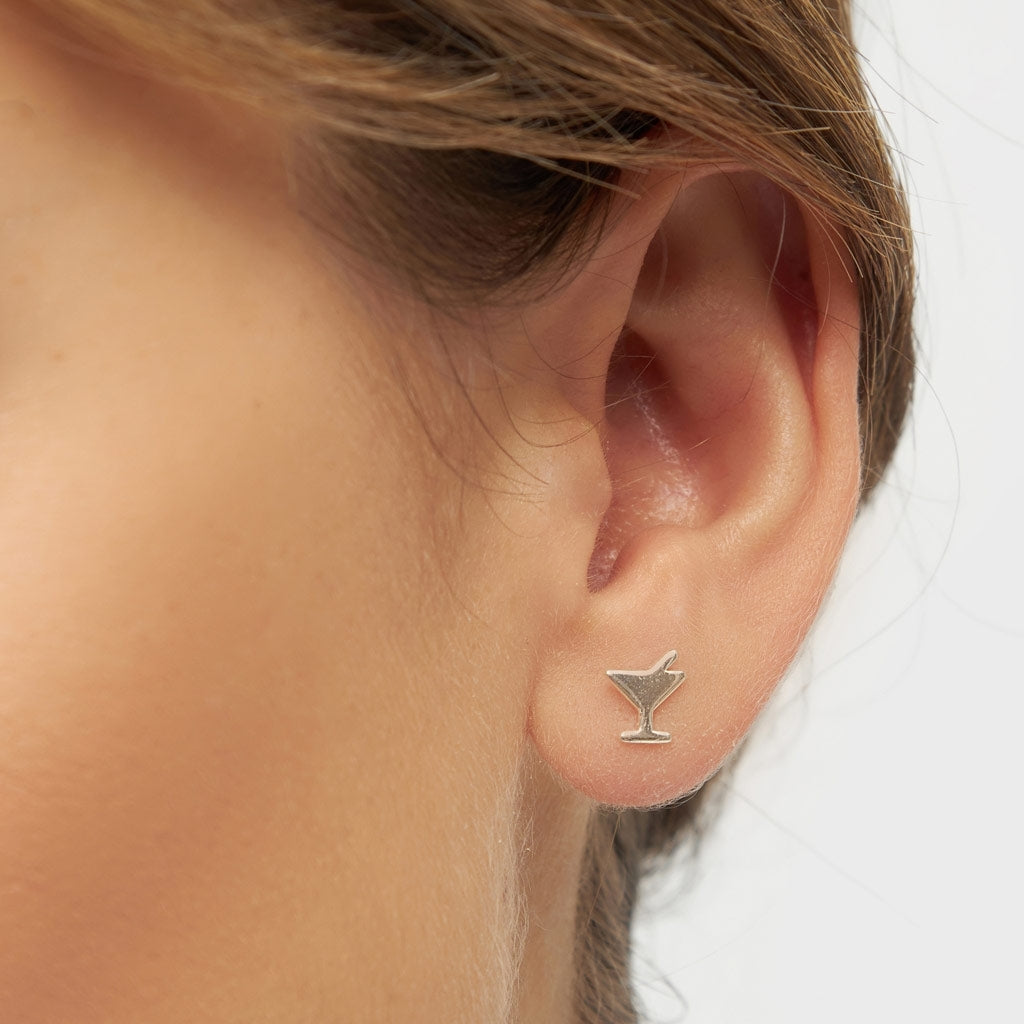LULU Copenhagen Saturday boucle d'oreille 1 pièce Ear stud, 1 pcs Silver Plated