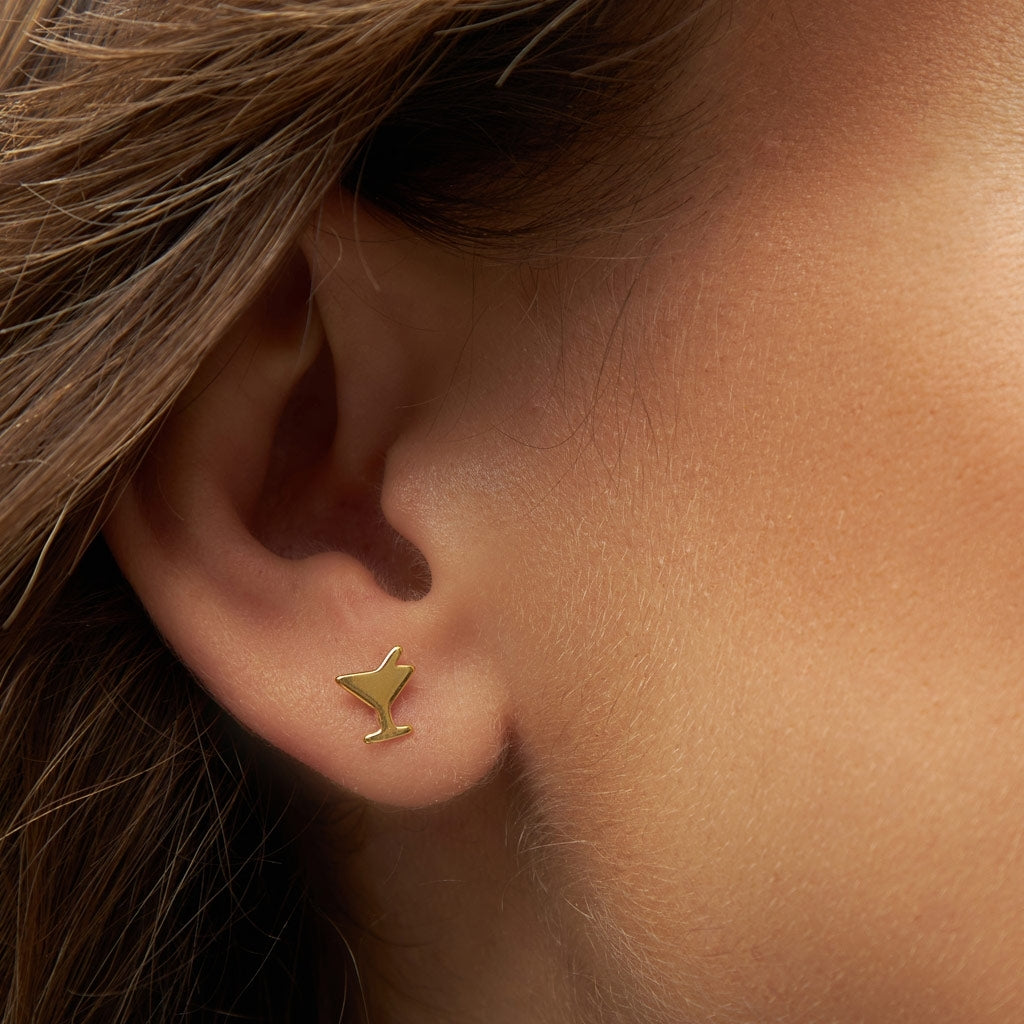 LULU Copenhagen Saturday boucle d'oreille 1 pièce Ear stud, 1 pcs Gold Plated
