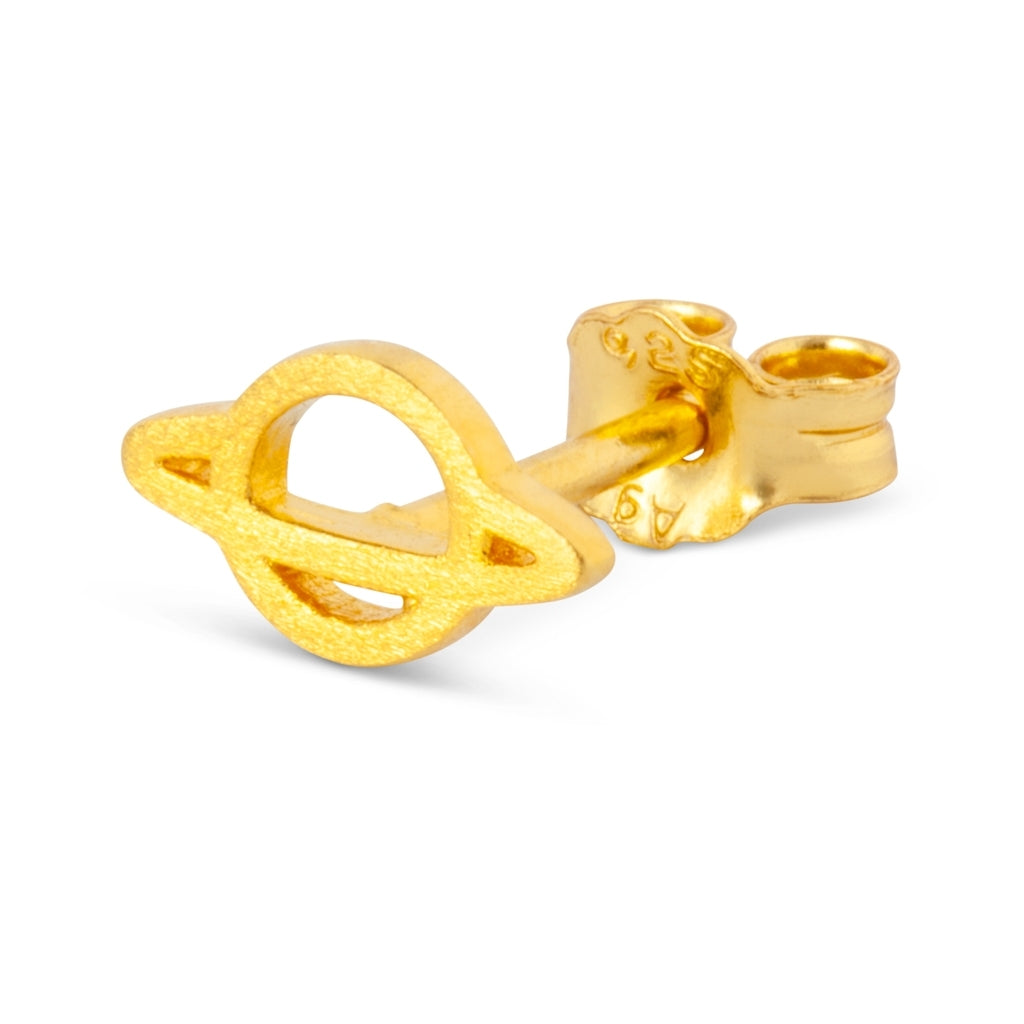 LULU Copenhagen Saturn boucle d'oreille 1 pièce Ear stud, 1 pcs Gold Plated